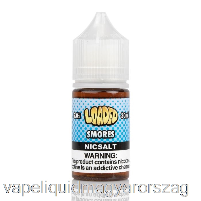 Smores - Töltött Sók - Könyörtelen Gőzök - 30 Ml 50 Mg-os Vape Toll